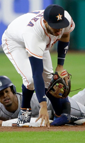 Astros put shortstop Correa on 10-day DL with thumb injury